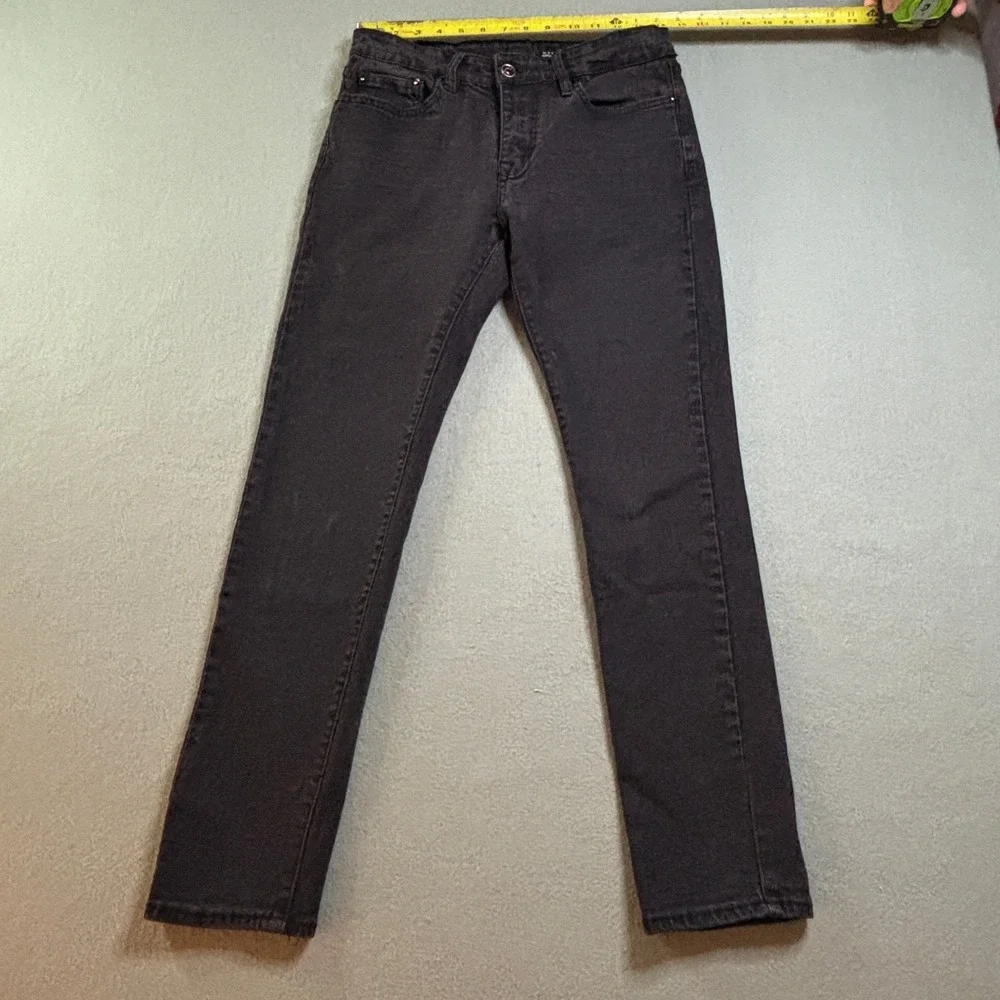 WXYZ MFG CO Nomad Slim Fit Jeans Mens 29x30 Black Denim Pants Casual Streetwear